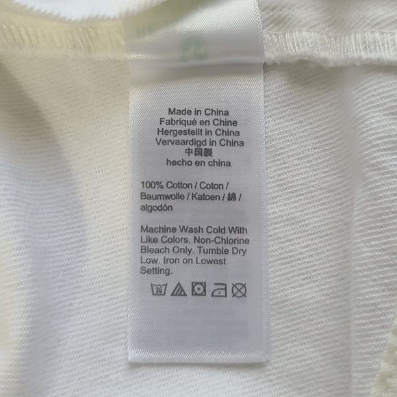 J. CREW White Denim Sleeveless Shift Dress Women's 4 Button Back Closure Pockets - Picture 5 of 12